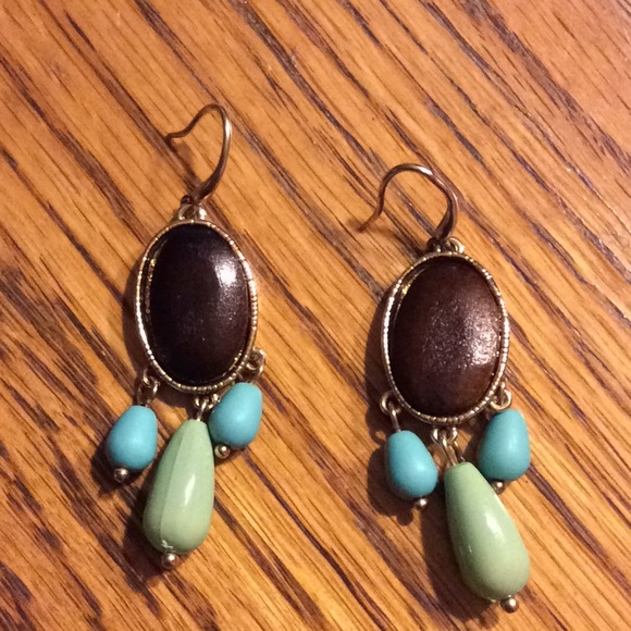 Monet Statement Earrings - Picture 6 of 8